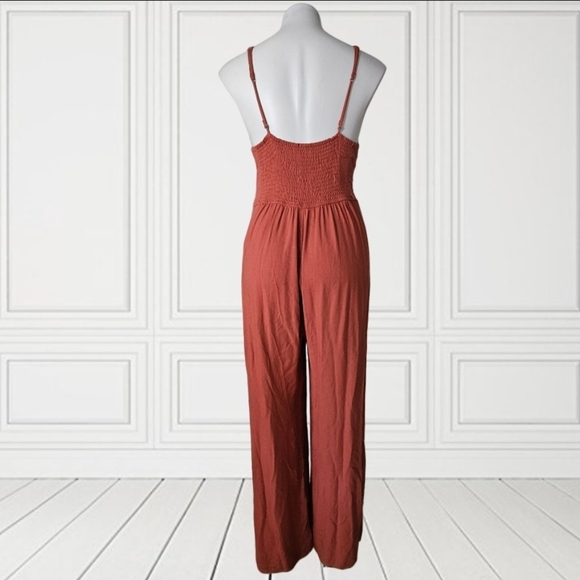 Abercrombie & Fitch Coral Jumpsuit - Picture 2 of 4